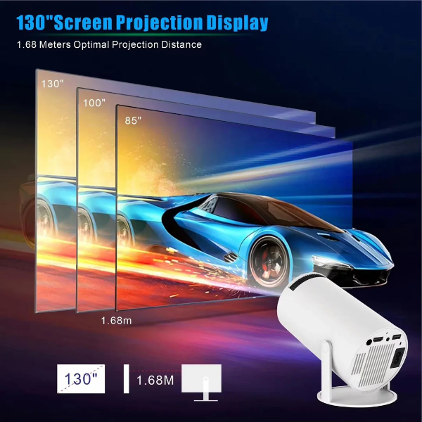 Taşınabilir Android TV Özellikli Projeksiyon - 2